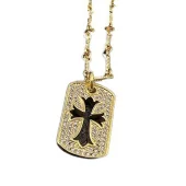 Подвеска Chrome Hearts Cross Icon "Gold"