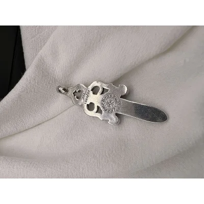 Подвеска Chrome Hearts From Brand - Dagger "Silver" фото № 2