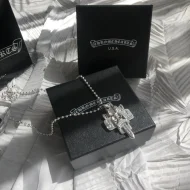 Подвеска Chrome Hearts Blade and Cross "Silver"