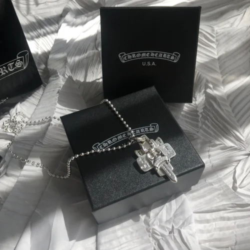 Подвеска Chrome Hearts Blade and Cross "Silver"