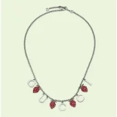 Подвеска Gucci Strawberry "Silver"