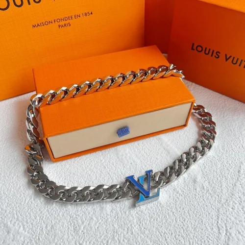 Подвеска Louis Vuitton Chain With Logo Clasp "Silver"
