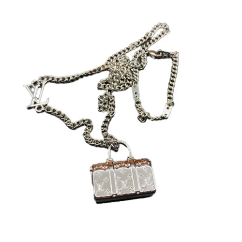 Подвеска Louis Vuitton Decoration With Logo - Suitcase "Silver"