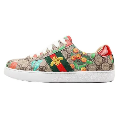 Gucci Ace Embroidered Bee "Hippophae"