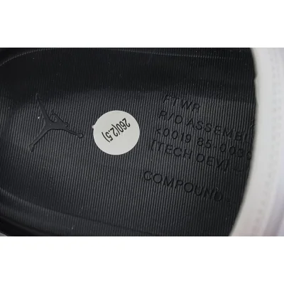 Air Jordan Super Play Slide "White/Black/Orange" фото № 5