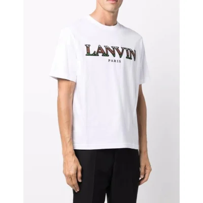 Футболка Lanvin Ethnic print "White" фото № 2