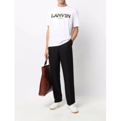 Футболка Lanvin Ethnic print "White" фото № 6