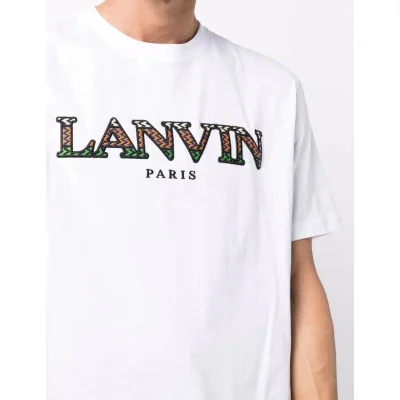 Футболка Lanvin Ethnic print "White" фото № 8