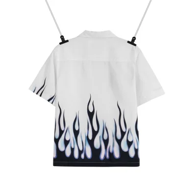 Рубашка Prada Short Sleeve Black Fire "White" фото № 2