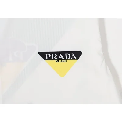 Рубашка Prada Short Sleeve Milano Cat "White" фото № 4