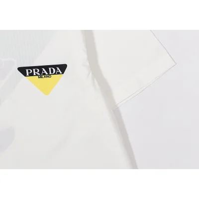 Рубашка Prada Short Sleeve Milano Cat "White" фото № 5