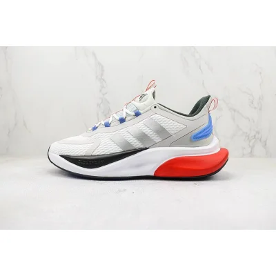 Adidas Alphabounce+ "White/Silver/Grey" фото № 2