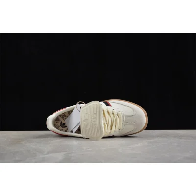 Adidas Samba LT "White/Black/Better Scarlet" фото № 3