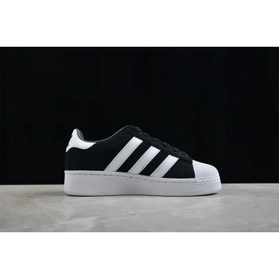 Adidas Superstar XLG "Core Black/Cloud White" фото № 5