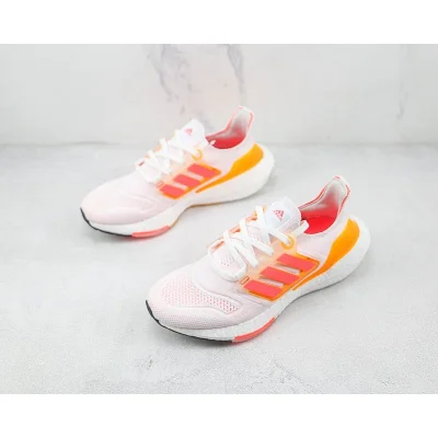 Adidas Ultraboost 22 "White/Turbo Orange" фото № 5