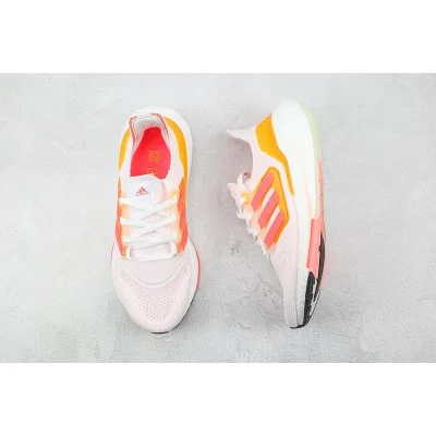Adidas Ultraboost 22 "White/Turbo Orange" фото № 7