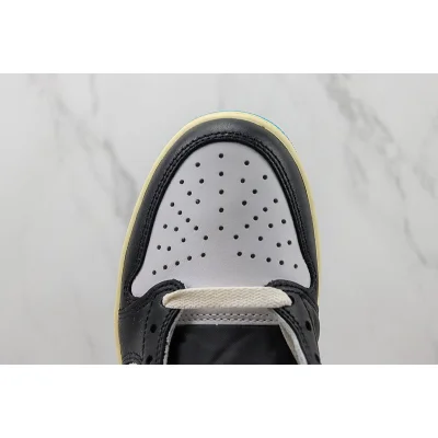 Air Jordan 1 Retro Low "Black/Dark Powder/Blue" фото № 4