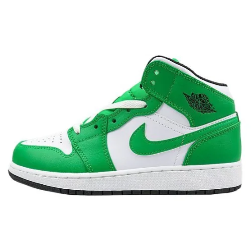 Air Jordan 1 Mid "Lucky Green (GS)"