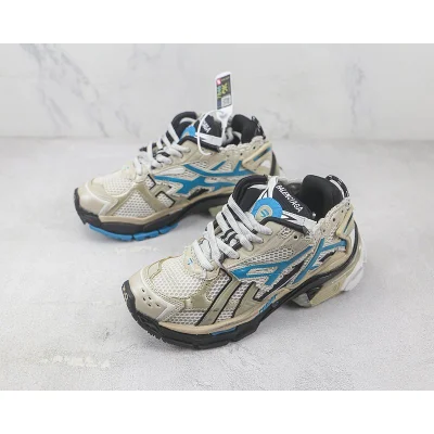 Balenciaga Runner "Light Beige/Blue/Black" фото № 5