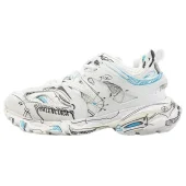 Balenciaga Track "Off White/Blue"