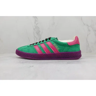 Adidas x Gucci Gazelle "Green/Pink/Purple" фото № 2