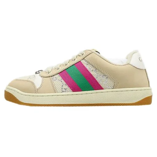 Gucci Screener "White/Beige/Red"