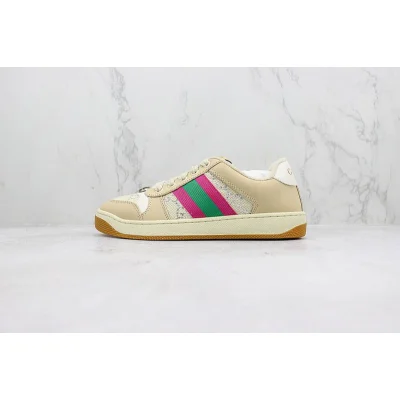 Gucci Screener "White/Beige/Red" фото № 2 Gucci Screener "White/Beige/Red" фото № 2