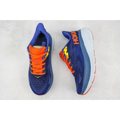 Hoka One One Clifton 9 "Dark Blue/Orange" фото № 6 Hoka One One Clifton 9 "Dark Blue/Orange" фото № 6