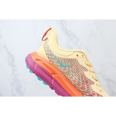 Hoka One One Mafate Speed 4 Low "Cream/Orange/Crimson" фото № 3
