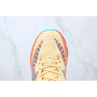 Hoka One One Mafate Speed 4 Low "Cream/Orange/Crimson" фото № 4