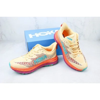 Hoka One One Mafate Speed 4 Low "Cream/Orange/Crimson" фото № 7