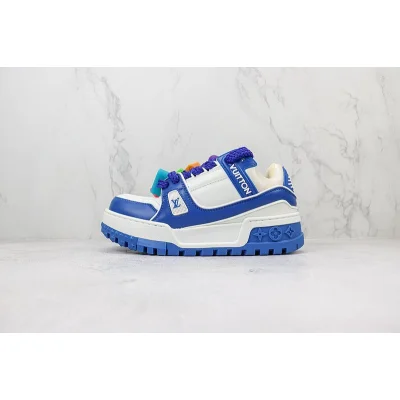 Louis Vuitton LV Trainer Maxi "White/Blue" фото № 2