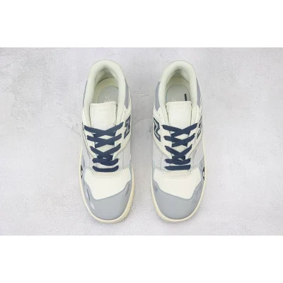 New Balance 550 "Ivory/Navy/Grey" фото № 7