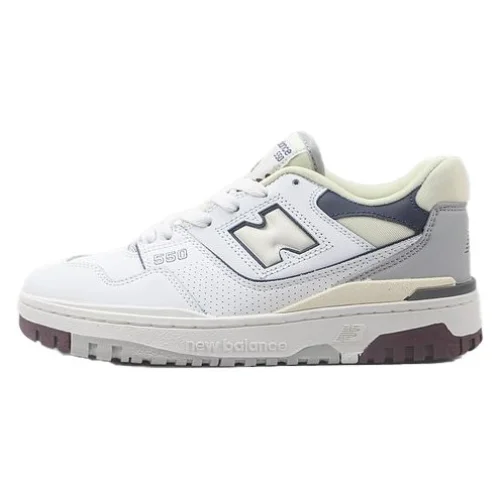 New Balance 550 “White/Natural Indigo/Burgundy”