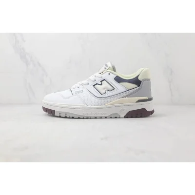 New Balance 550 “White/Natural Indigo/Burgundy” фото № 2