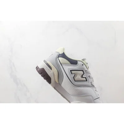 New Balance 550 “White/Natural Indigo/Burgundy” фото № 4