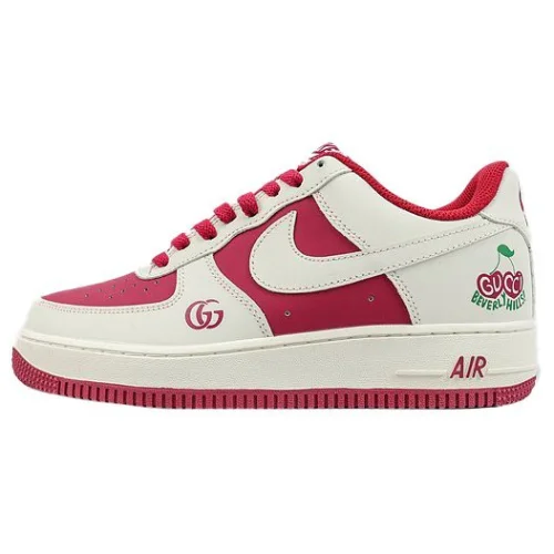 Gucci x Nike Air Force 1 Low "Dark Red/Green"