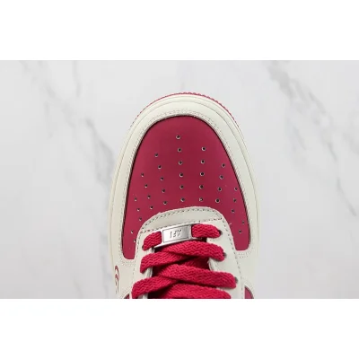 Gucci x Nike Air Force 1 Low "Dark Red/Green" фото № 4