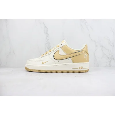 Terror Squad x Nike Air Force 1 Low "Sand Yellow/White/Mini-Swoosh" фото № 2