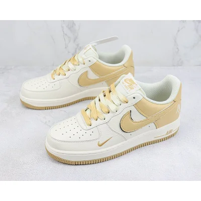 Terror Squad x Nike Air Force 1 Low "Sand Yellow/White/Mini-Swoosh" фото № 5