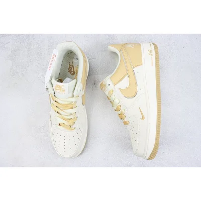 Terror Squad x Nike Air Force 1 Low "Sand Yellow/White/Mini-Swoosh" фото № 6