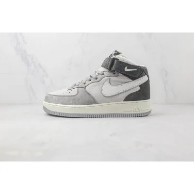 Nike Air Force 1 Mid "Triple Grey" фото № 2