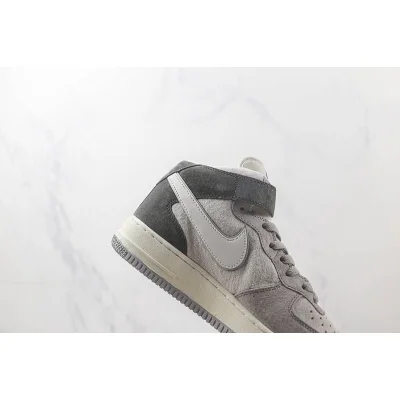 Nike Air Force 1 Mid "Triple Grey" фото № 3