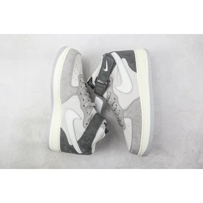 Nike Air Force 1 Mid "Triple Grey" фото № 7