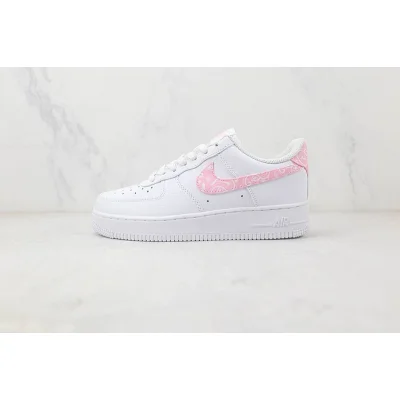 Nike Air Force 1 Low "White/Pink/Paisley" фото № 2
