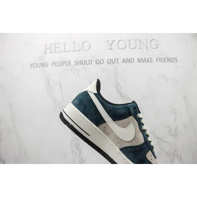 Nike Air Force 1 Low "Peacock Blue/Rice White" фото № 3