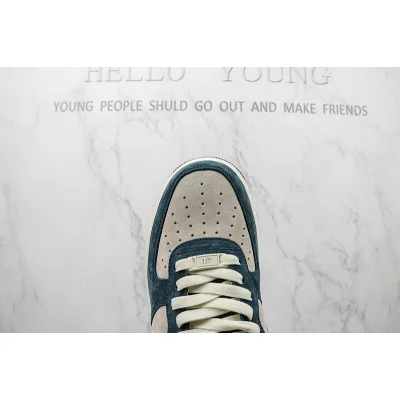 Nike Air Force 1 Low "Peacock Blue/Rice White" фото № 4