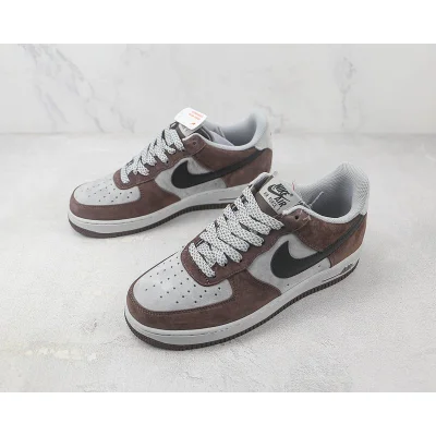 Akira x Nike Air Force 1 Low "Mocha Black/Grey" фото № 5