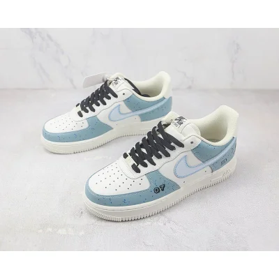 Nike Air Force 1 07 Low "Blue/Black/Cream White" фото № 5 Nike Air Force 1 07 Low "Blue/Black/Cream White" фото № 5