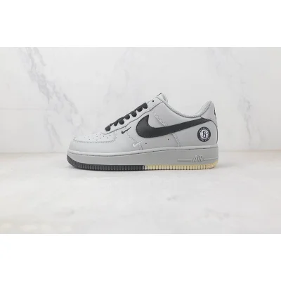 Nike Air Force 1 Low "Broklyn New York/White/Grey/White" фото № 2